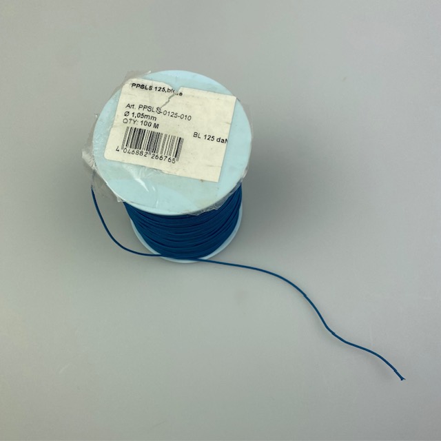 Liros Covered Foilkite line PPSLS 125 1.05mm blue 125daN